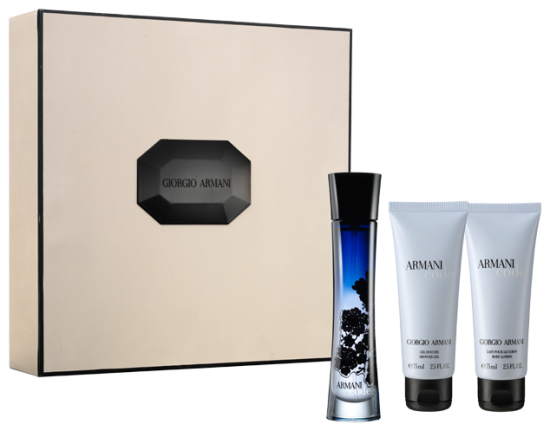 Armani Code Femme Pack eau de parfum + shower gel + body lotion
