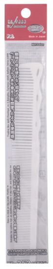 YS Park Flexible White Comb 252 of 167 mm