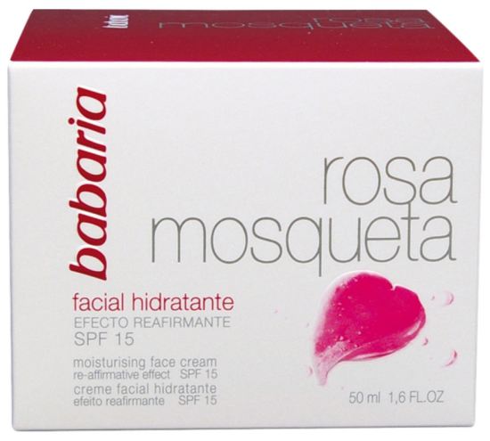 Moisturizing Facial Cream SPF 15 Rosa Mosqueta 50 ml