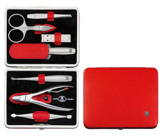 Case With Mouthpiece, Skin Legitimate, Red, 7 Pieces