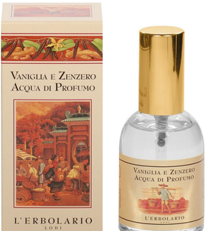 L'Erbolario Vanilla and Ginger Perfume Water 50 ml
