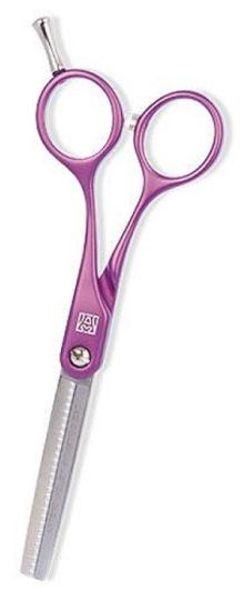 Violet Symetric Esculp scissors. 28D