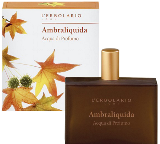 L'Erbolario ﻿﻿Ambra Liquid Male Perfume Water