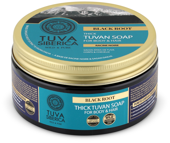 Black Root Tuva-Thick Hair & Body Soap 300 ml