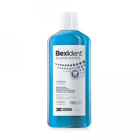 Isdin Pack Bexident Whitening Mouthwash 500 ml + 1 piece