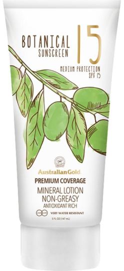 Botanical Sun Lotion spf15 147 ml