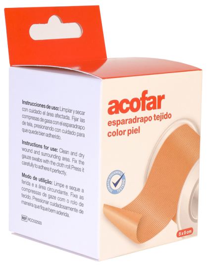 Plaster Fabric Color Skin 5x5 cm