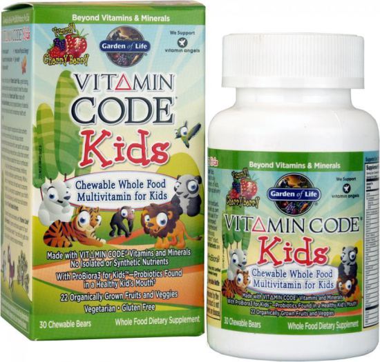 Vitamin Code Kids Multivitamin Cherry Berry 30 chewable bears