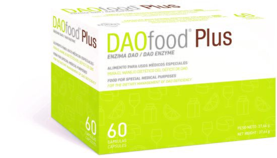 Daofood Plus 60 Capsules with Gastro-resistant Pellets Daofood Plus 60 Capsules with Gastro-resistant Pellets