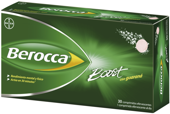 Berocca Boost Guaraná Comprimidos Berocca Boost Guaraná Comprimidos
