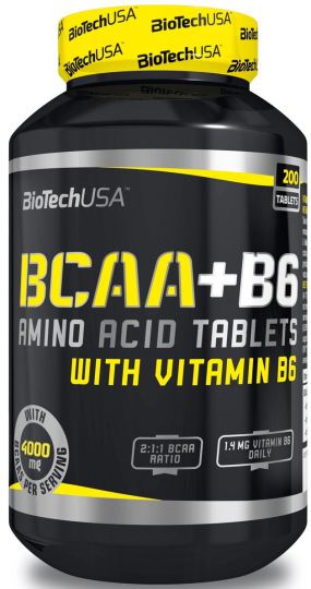 BiotechUSA Bcaa + B6 200 Tablets