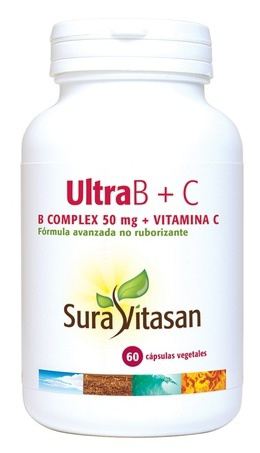 Sura Vitasan Ultra B Complex + C 60 Capsules