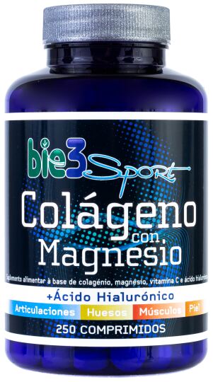 Colágeno Magnesio + Ac Hialuronico 250 comprimidos Colágeno Magnesio + Ac Hialuronico 250 comprimidos
