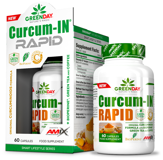 Greenday Line Greenday&reg; Curcum-In Rapid 60 Capsules
