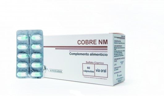 Copper Nm 60 Capsules Copper Nm 60 Capsules