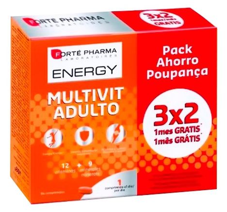 Energy Multivitamin Adults 30 Tablets Energy Multivitamin Adults 30 Tablets