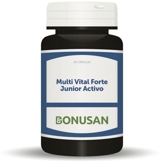 Bonusan Multi Vital Forte Junior Active 60 Vegetarian Capsules