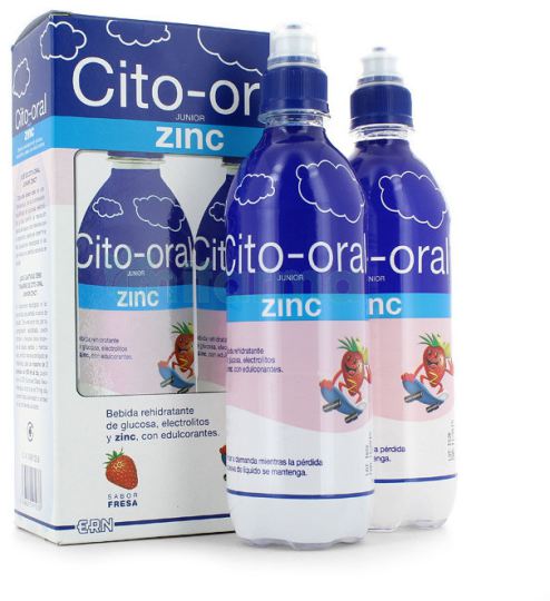 Cito Oral Zinc Junior Strawberry 2x500ml Cito Oral Zinc Junior Strawberry 2x500ml