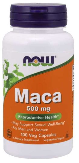Maca 500 mg 100 Capsules Vegetables