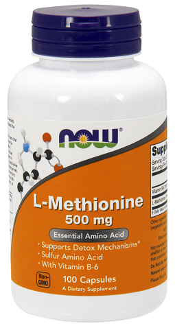 L-Methionine 500 mg 100 Capsule