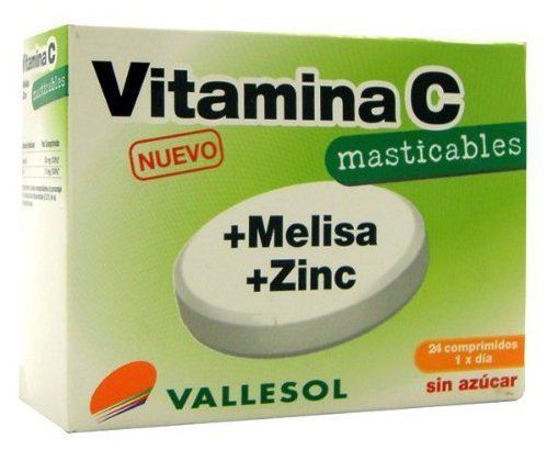 Vitamin C Melisa Zinc 24 Chewable Tablets Vitamin C Melisa Zinc 24 Chewable Tablets