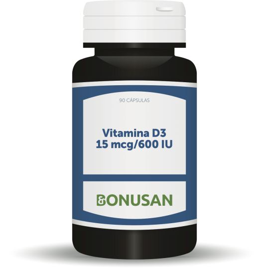 Vitamina D3 15 MCG 90 C&aacute;psulas
