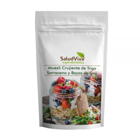 Muesli crunchy buckwheat Goji berries 300 gr Muesli crunchy buckwheat Goji berries 300 gr