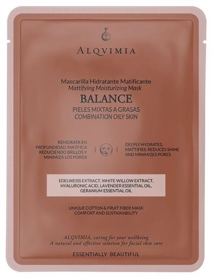 Alqvimia Essentially Beautiful Balancing Hydrating Facial Mask