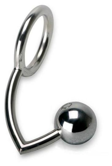 Testicle Ring with Anal Ball Testicle Ring with Anal Ball