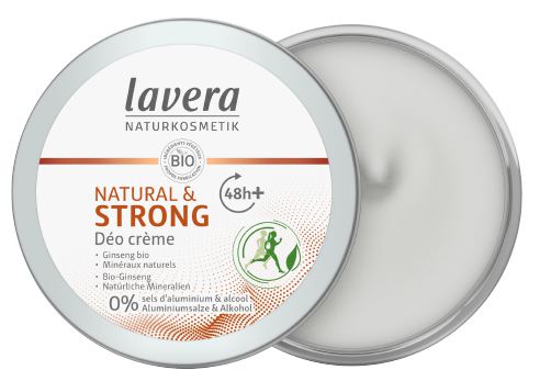 Crema desodorante natural & strong 48h 50 ml