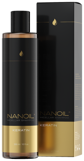 Nanoil Champ&uacute; micelar de keratina 300 ml